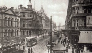 Royal Avenue, Belfast, ca. 1900 door Irish Photographer